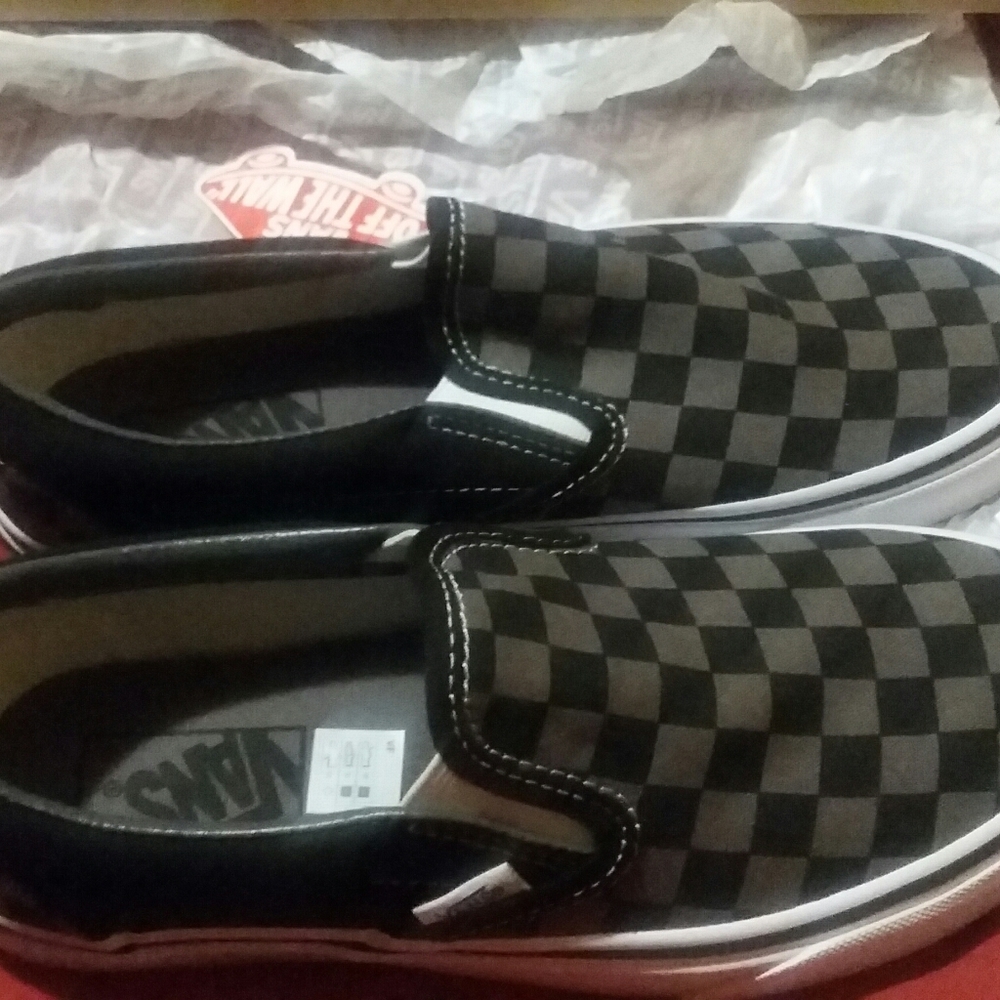 Checkered Vans